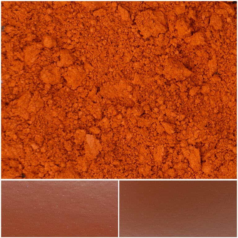 Vibrant rhubarb powder showcasing rich red hues ideal for culinary creations.