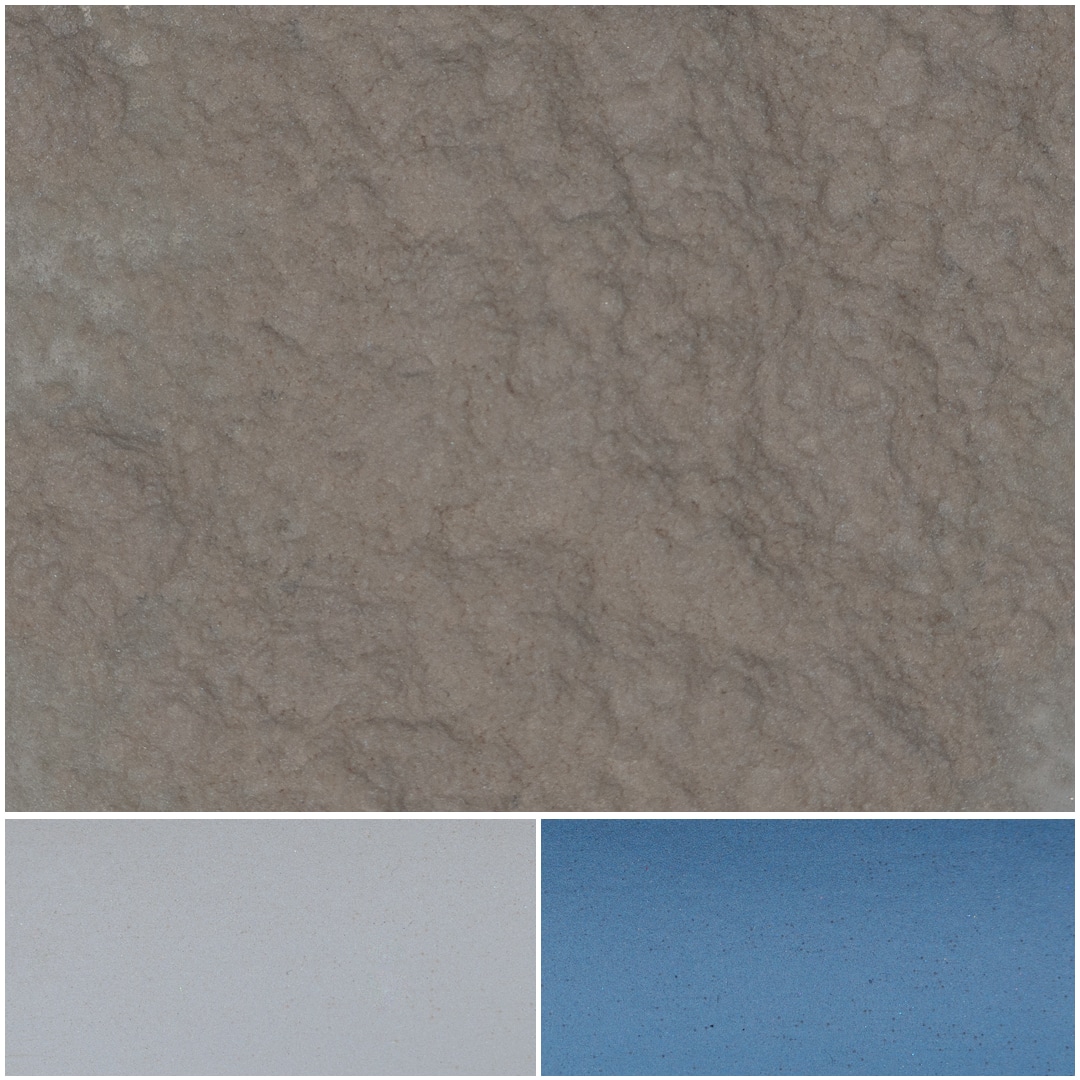 Mosaic pastel blue texture with soft gradients for modern design projects.