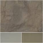 Elegant mosaic texture in pastel gold and muted tones for contemporary design inspiration.