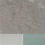 Soft pastel green mosaic texture ideal for design and décor projects.