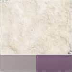 Mosaic of pastel textures in red and violet tones for artistic inspiration and design.