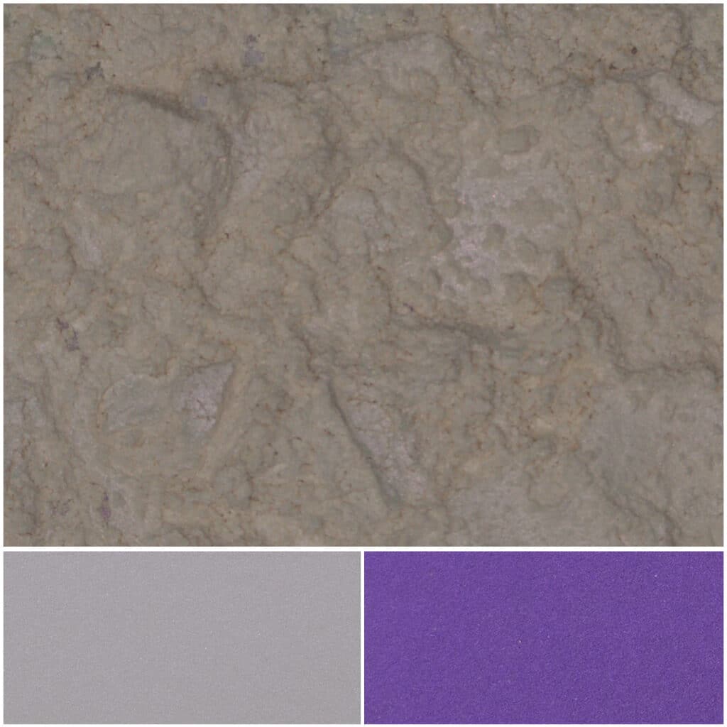 Optique Pearl Violet features stunning textures and rich color variations in gray and purple.