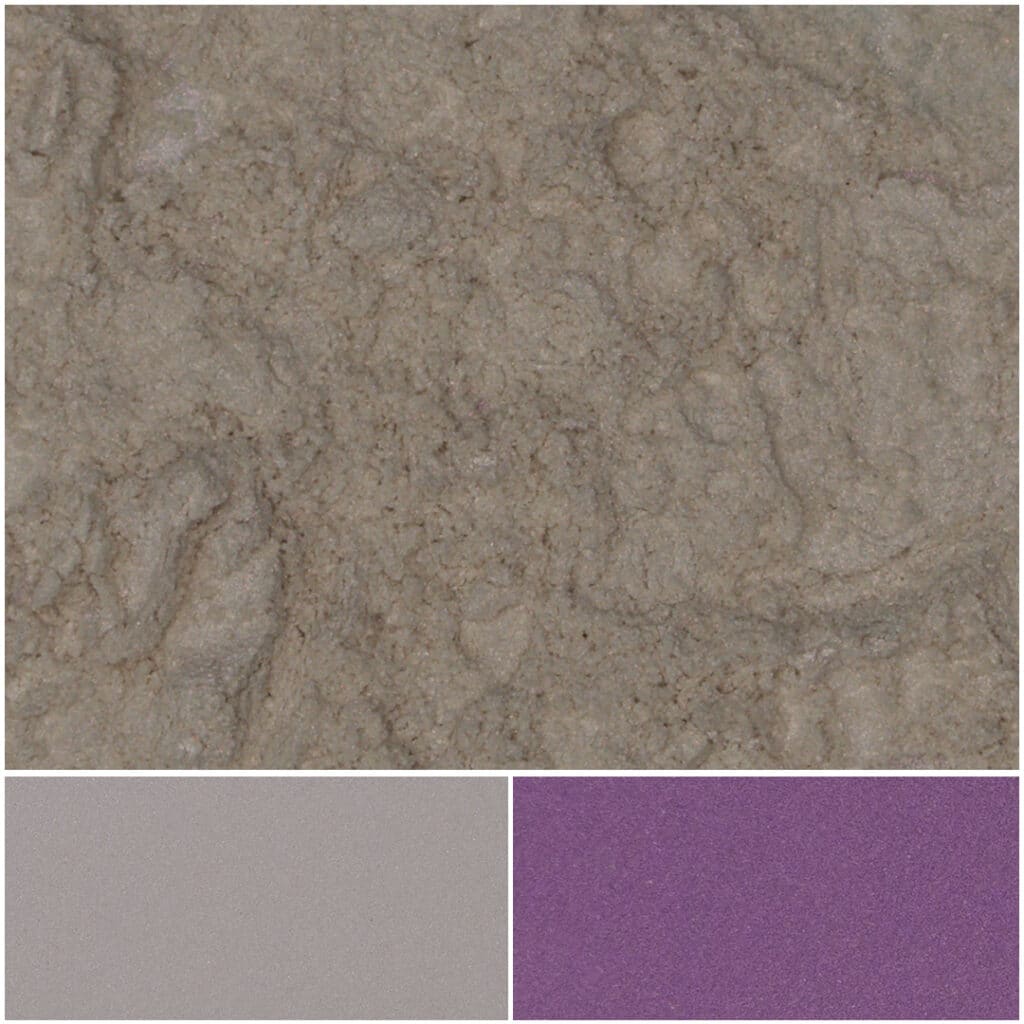 Violet Carmine eyeshadow showcasing rich hues and smooth textures for vibrant makeup looks.