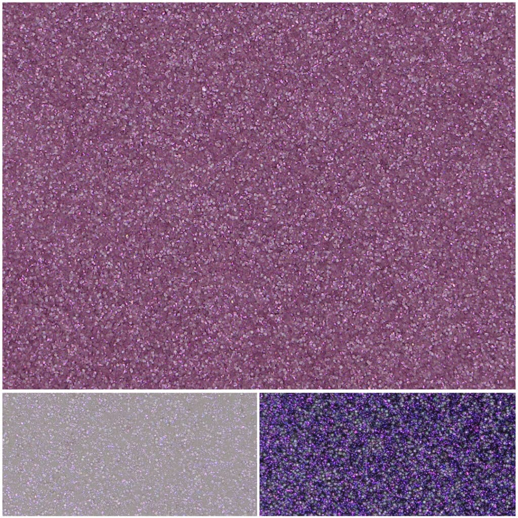 Amethyst confetti art supplies ideal for creative projects and party decorations.