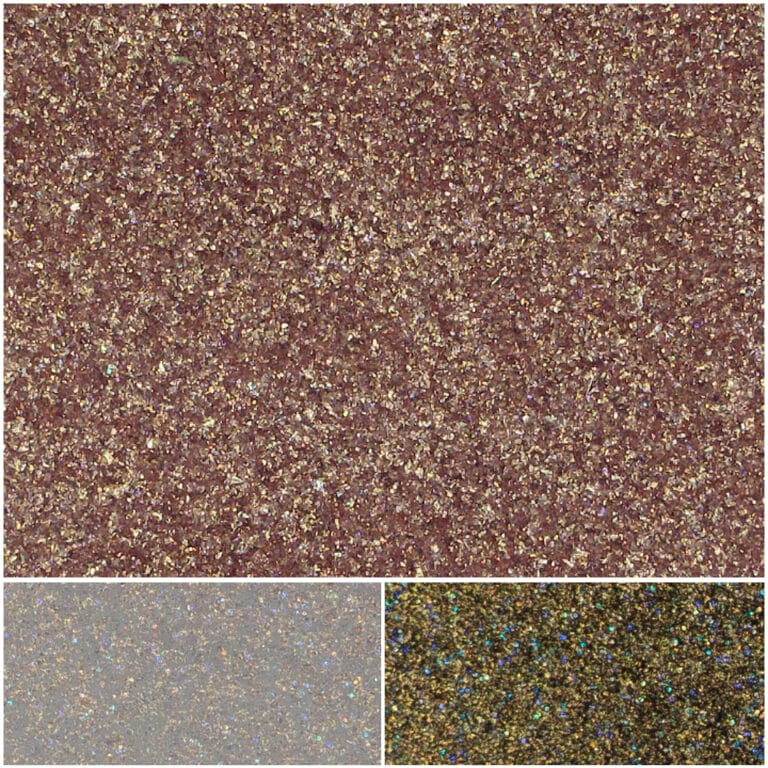 Light pink confetti with sparkling shimmer, perfect for festive decorations and craft projects.