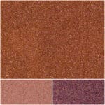 Shimmering confetti in variable coral shades, perfect for crafts and decorations.