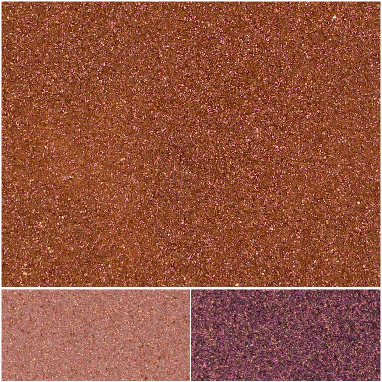 Shimmering confetti in variable coral shades, perfect for crafts and decorations.