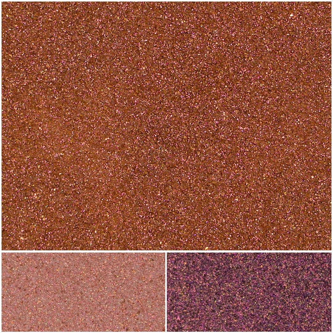 Shimmering confetti in variable coral shades, perfect for crafts and decorations.