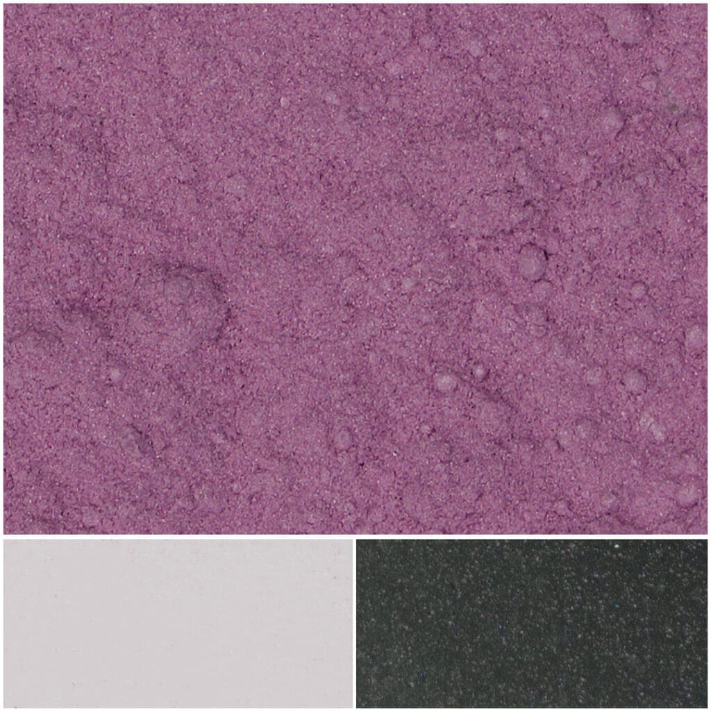 Vibrant purple pigment inspired by the beauty of African violets.