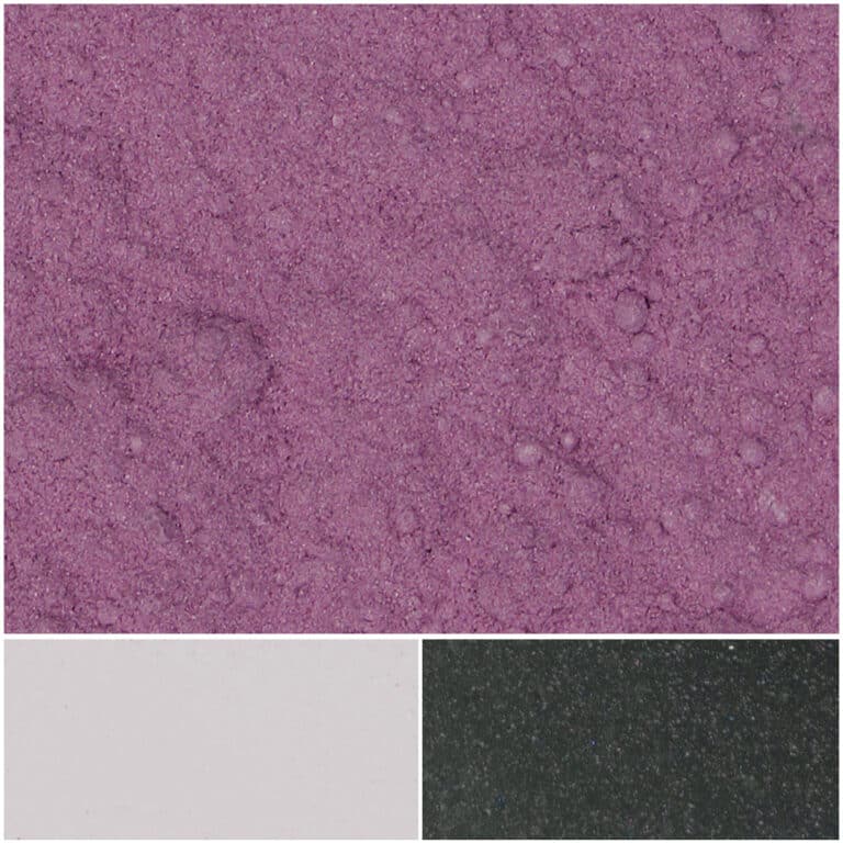 Vibrant purple pigment inspired by the beauty of African violets.