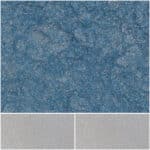 Vibrant Fiesta Baby Blue texture showcased with complementary gray tones.
