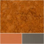 Vibrant orange powder adding warmth and character to your creative projects.