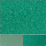 Vibrant green texture showcasing Fiesta Emerald Coast color variations and shades.