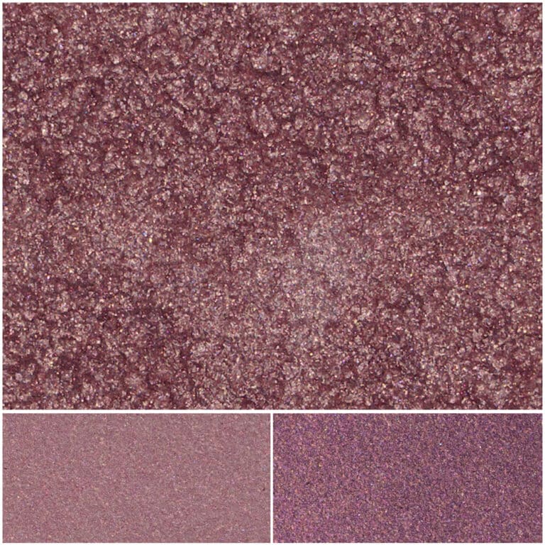 Fiesta Frosted Carmine is a shimmering, rich carmine shade perfect for makeup looks.