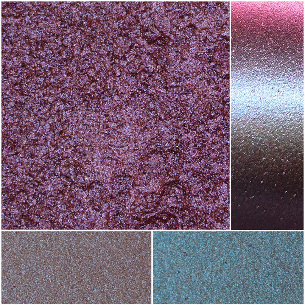 Colorful metallic shades from Fiesta Gemini BRO-28 for stunning eye makeup looks.