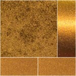 Shimmering gold glitter texture for crafts and creative projects.