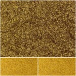 Shimmering gold glitter for crafts, decorations, and creative projects.