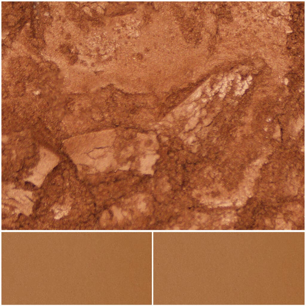 Rich bronze velvet texture perfect for makeup and interior design projects.