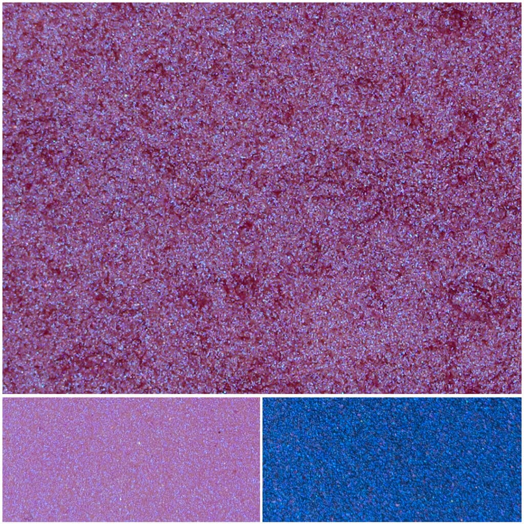 Vibrant purple and blue shimmer textures for creative art and design projects.