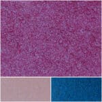 Vibrant Glamour Classic R-B glitter shades in pink, beige, and blue textures.