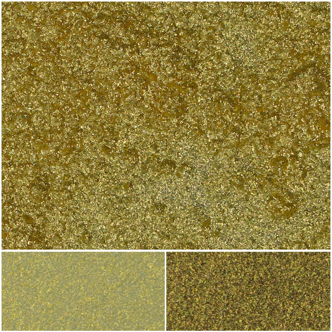 Vibrant yellow glitter texture perfect for art and craft projects.