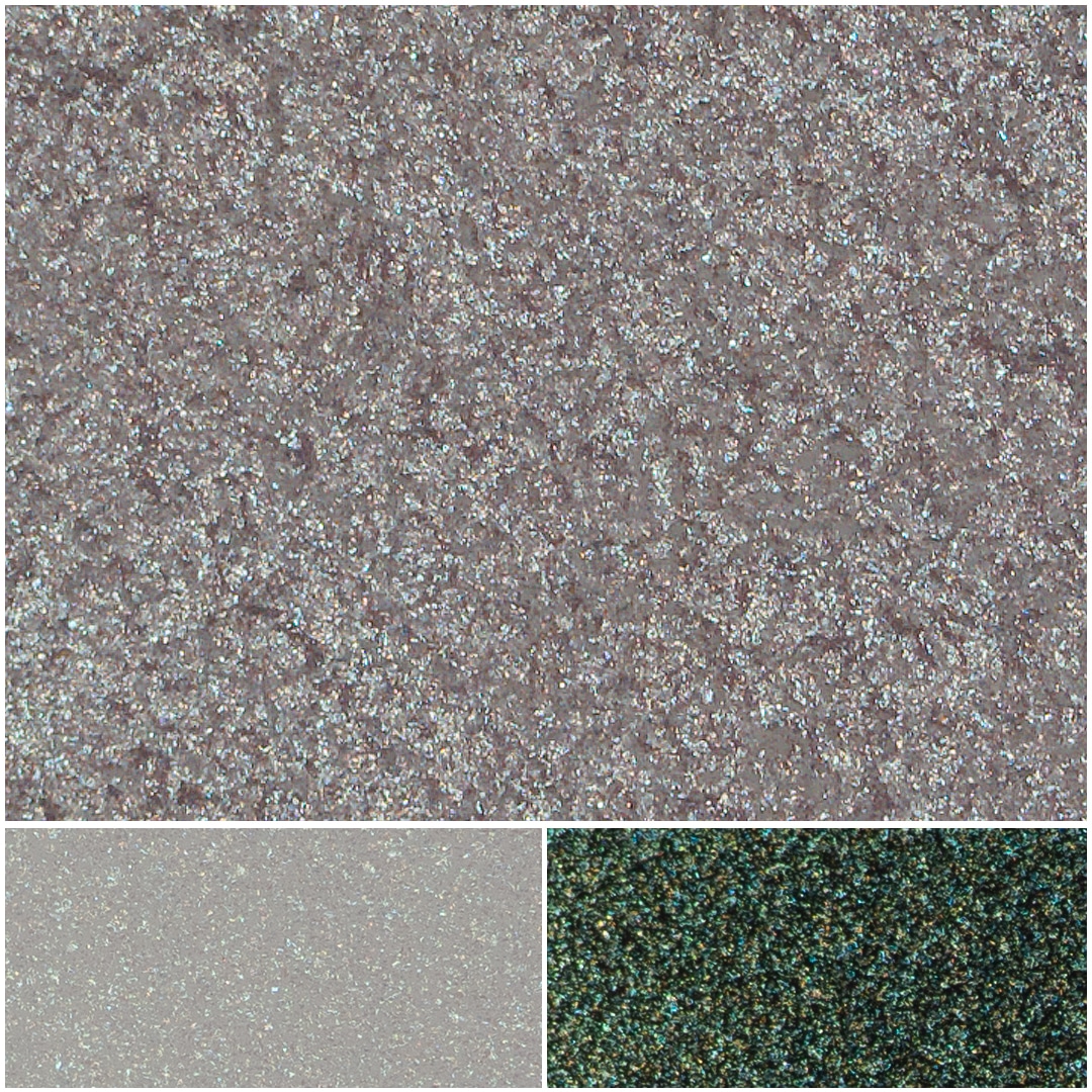 Glamorous green glitter texture for backgrounds, crafts, and makeup applications.