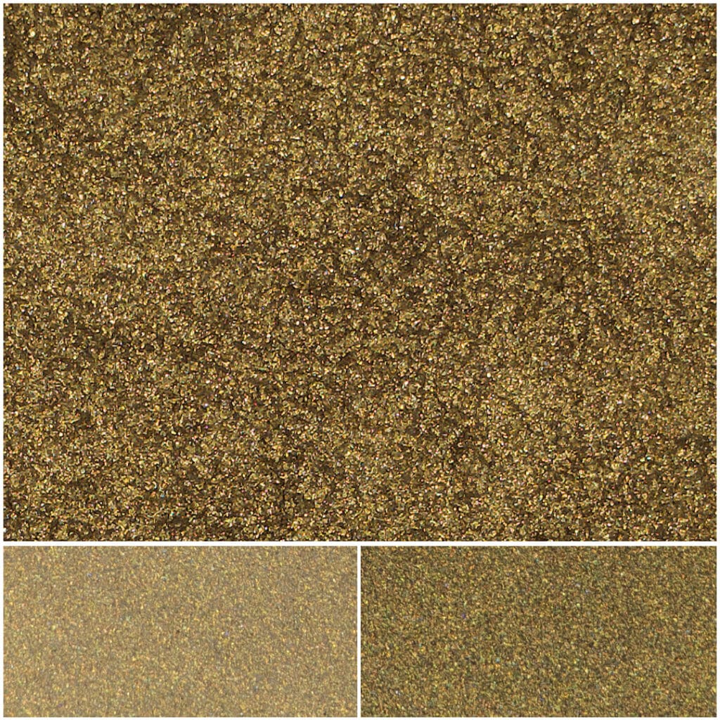 Glamorous gold chrome glitter texture for vibrant, luxurious crafts and designs.