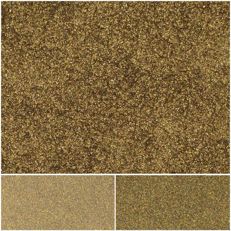 Glamorous gold chrome glitter texture for vibrant, luxurious crafts and designs.