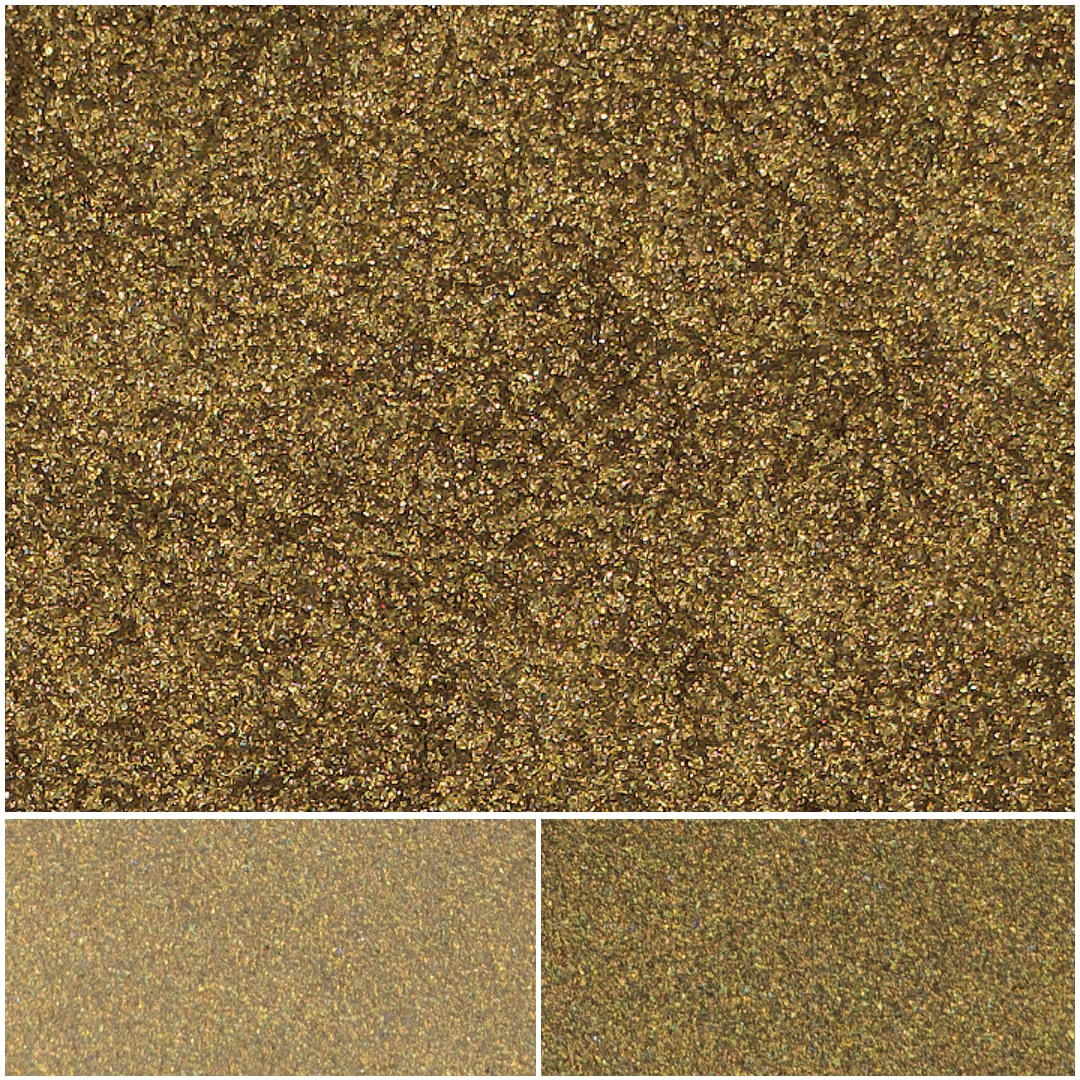 Glamorous gold chrome glitter texture for vibrant, luxurious crafts and designs.