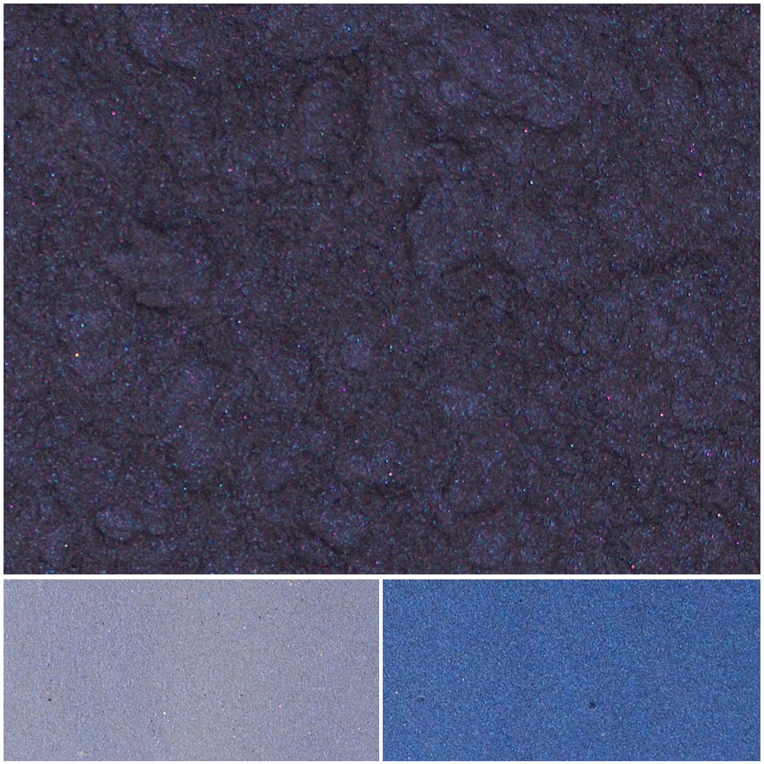 Glamourous blue grunge texture showcasing deep hues and subtle sparkle details.