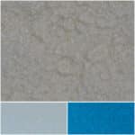 Glamour Interference Blue showcases a textured, shimmering surface with varying blue hues.