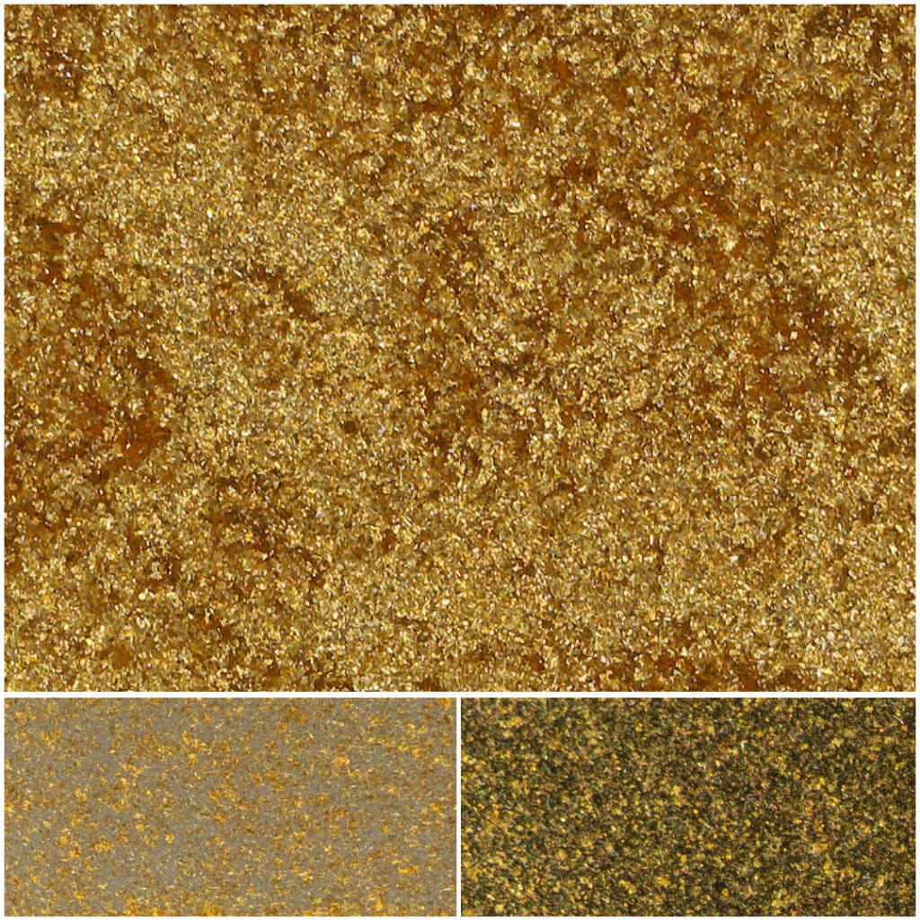 Vibrant neon orange glitter texture ideal for crafts and creative projects.