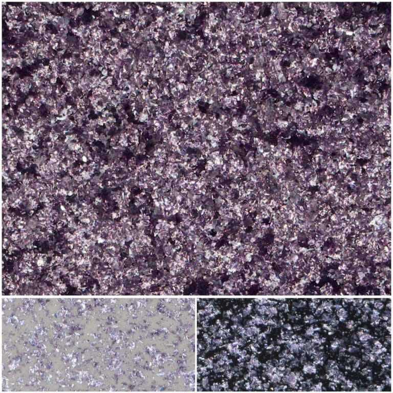 Vibrant violet glitter for glamorous party decorations and crafts.