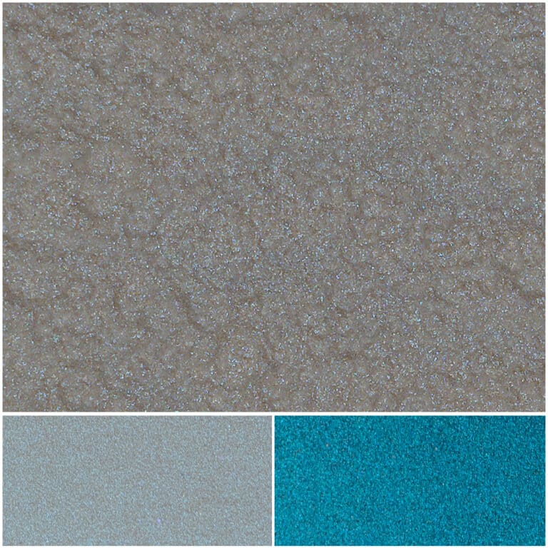 Glamour shimmer turquoise texture with sparkling effects for crafts and designs.