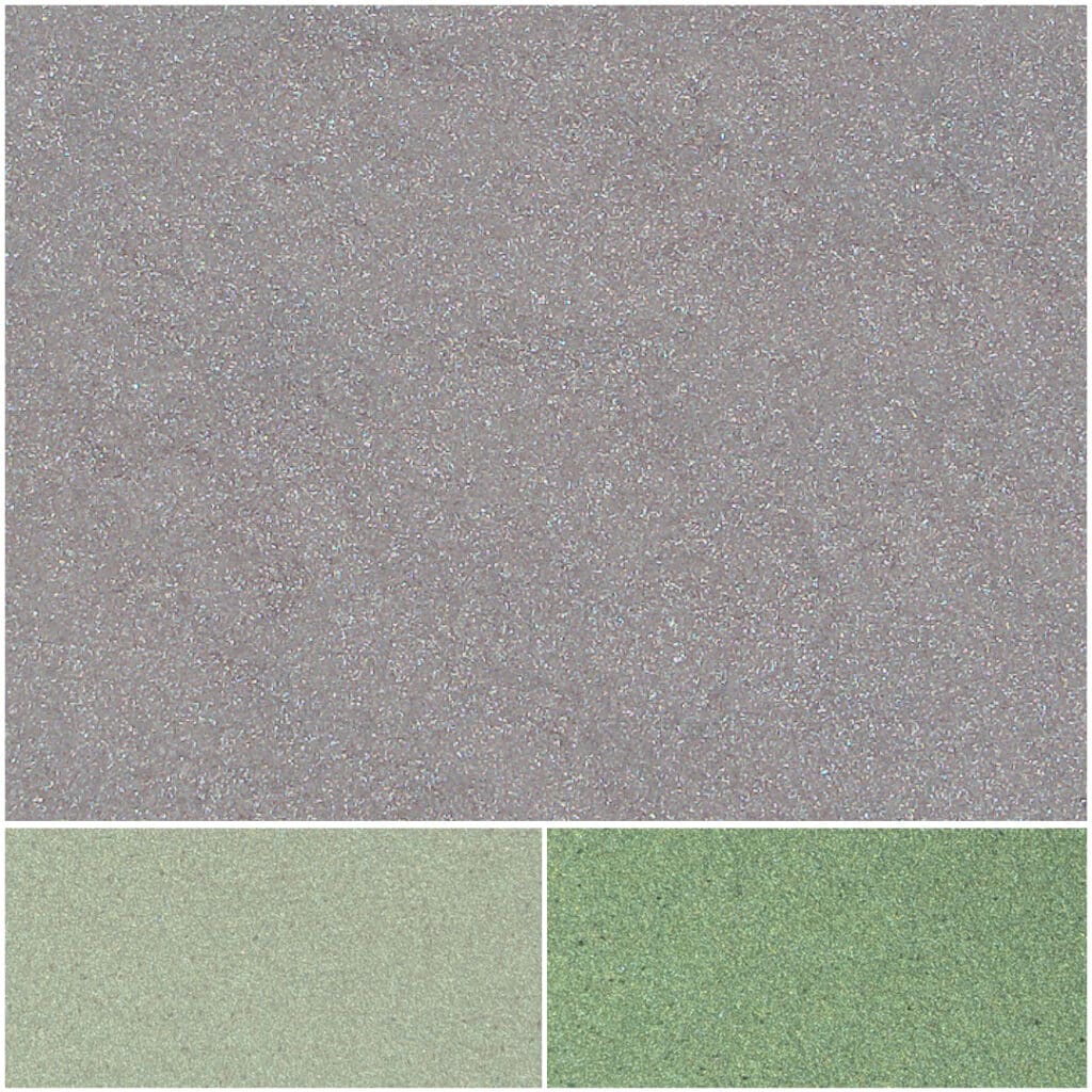 Glamour Smooth Interference Green texture with shimmering green tones for design projects.
