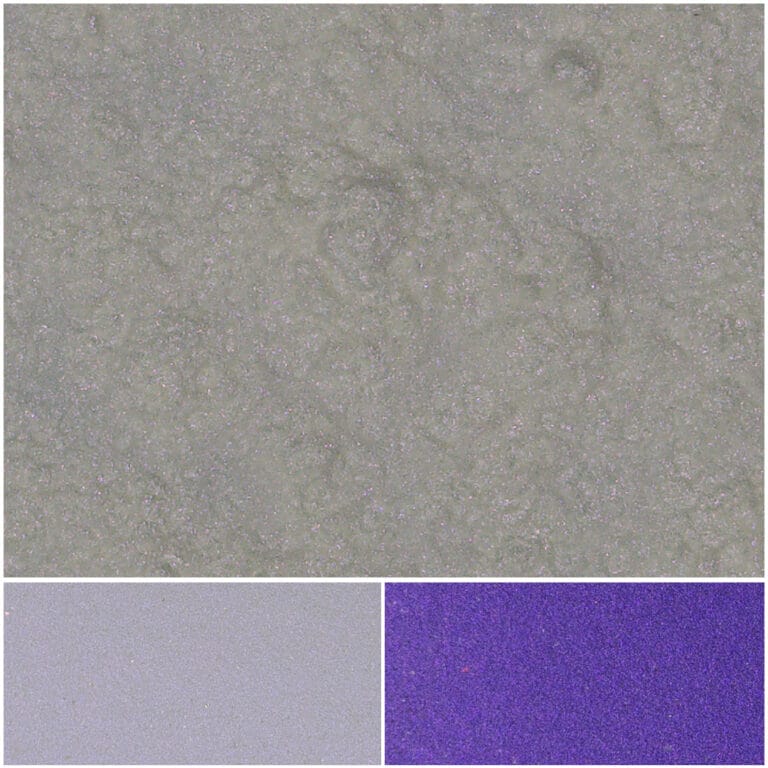 Glamour Smooth Interference Violet showcases a shimmering violet texture for creative projects.