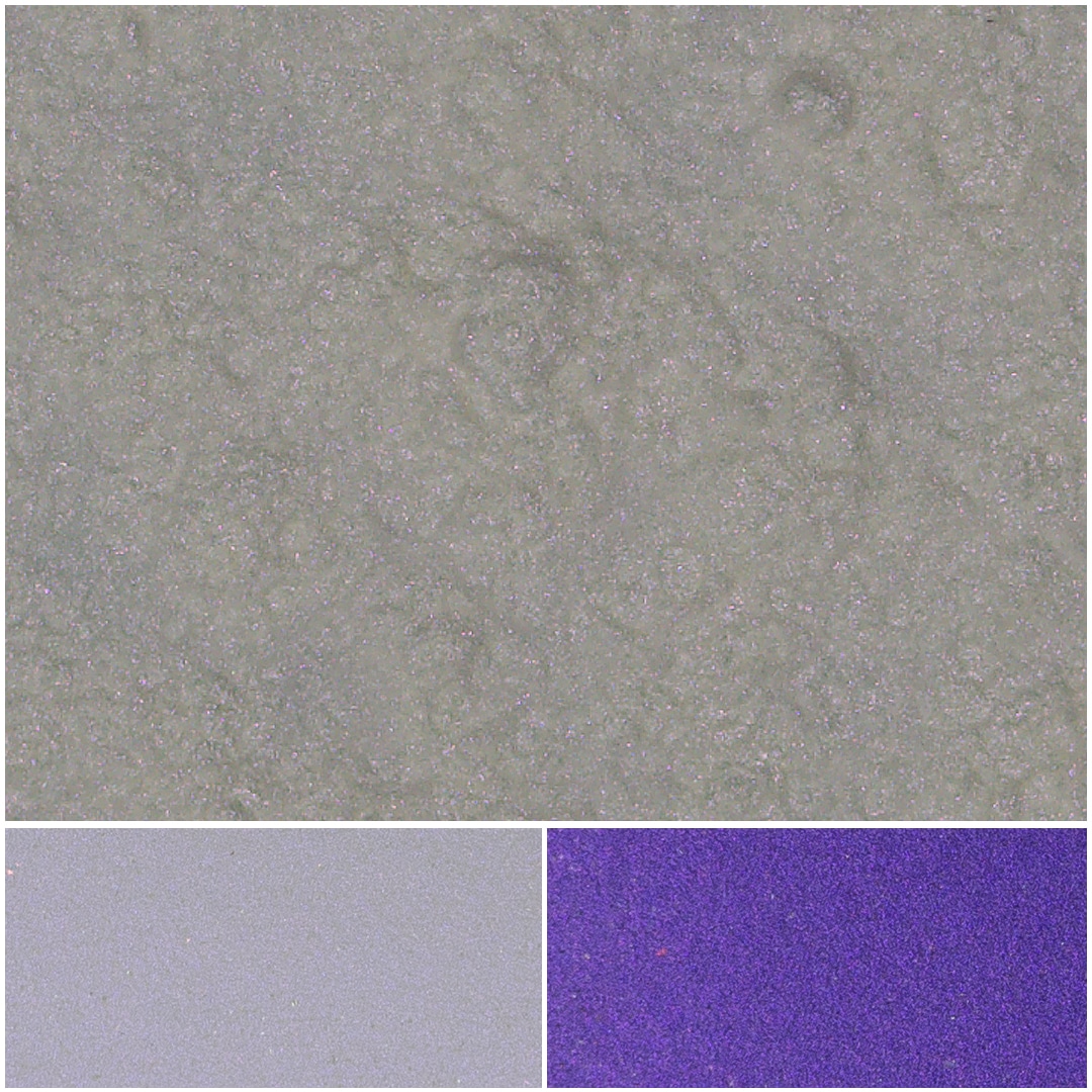 Glamour Smooth Interference Violet showcases a shimmering violet texture for creative projects.
