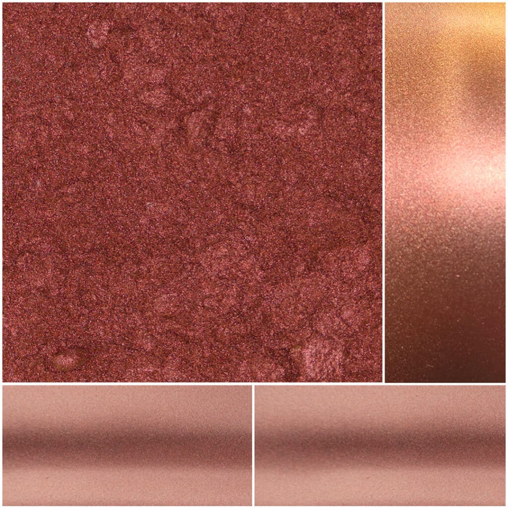 Magni Pearl Crimson features a rich, shimmering crimson hue for stunning makeup looks.