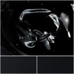 Olivsperse Black IO paint, featuring deep black color and glossy finish.