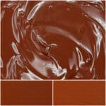 Creamy Olivsperse Brown IO swirls with rich, deep brown color for versatile applications.