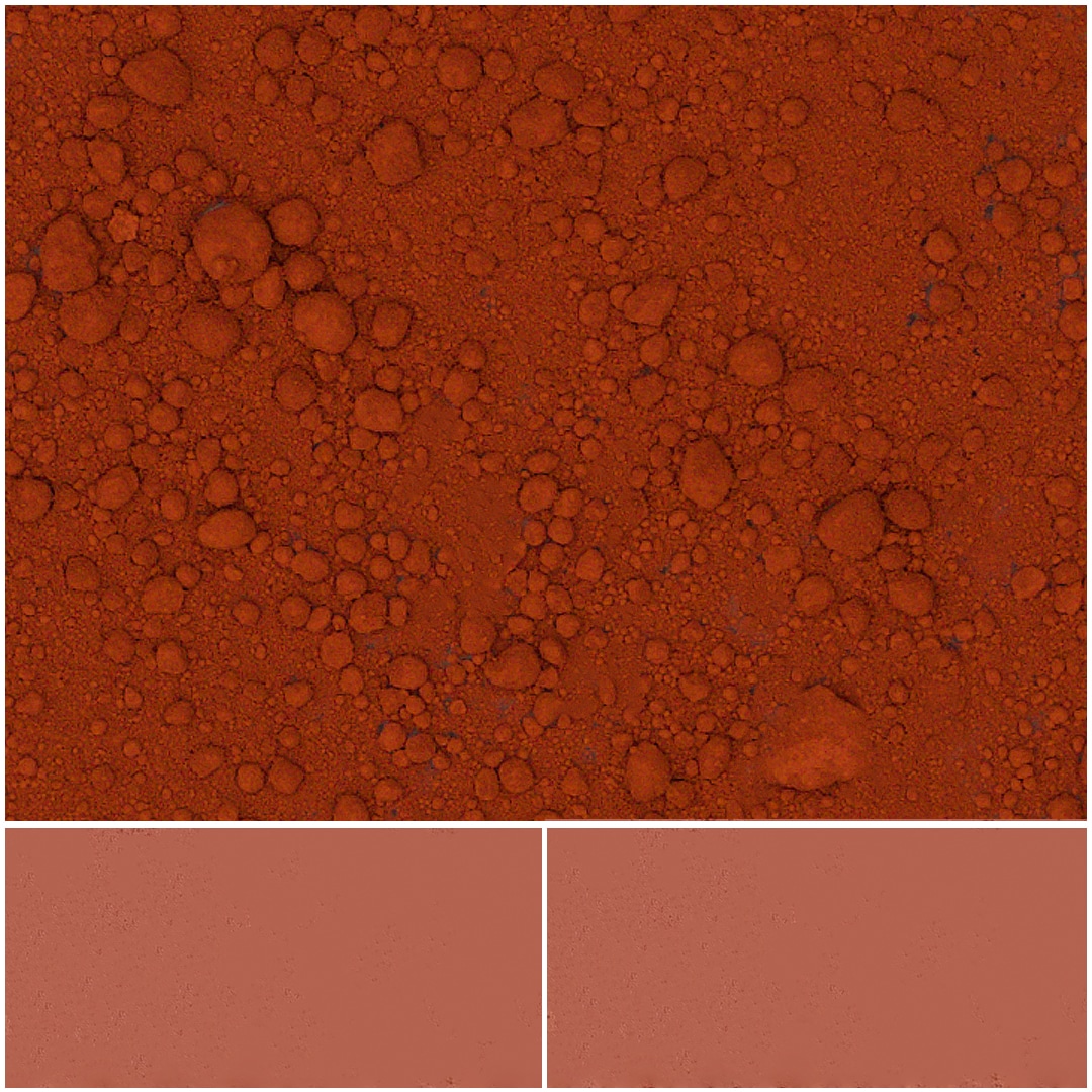Vibrant red powder texture for art and design applications.