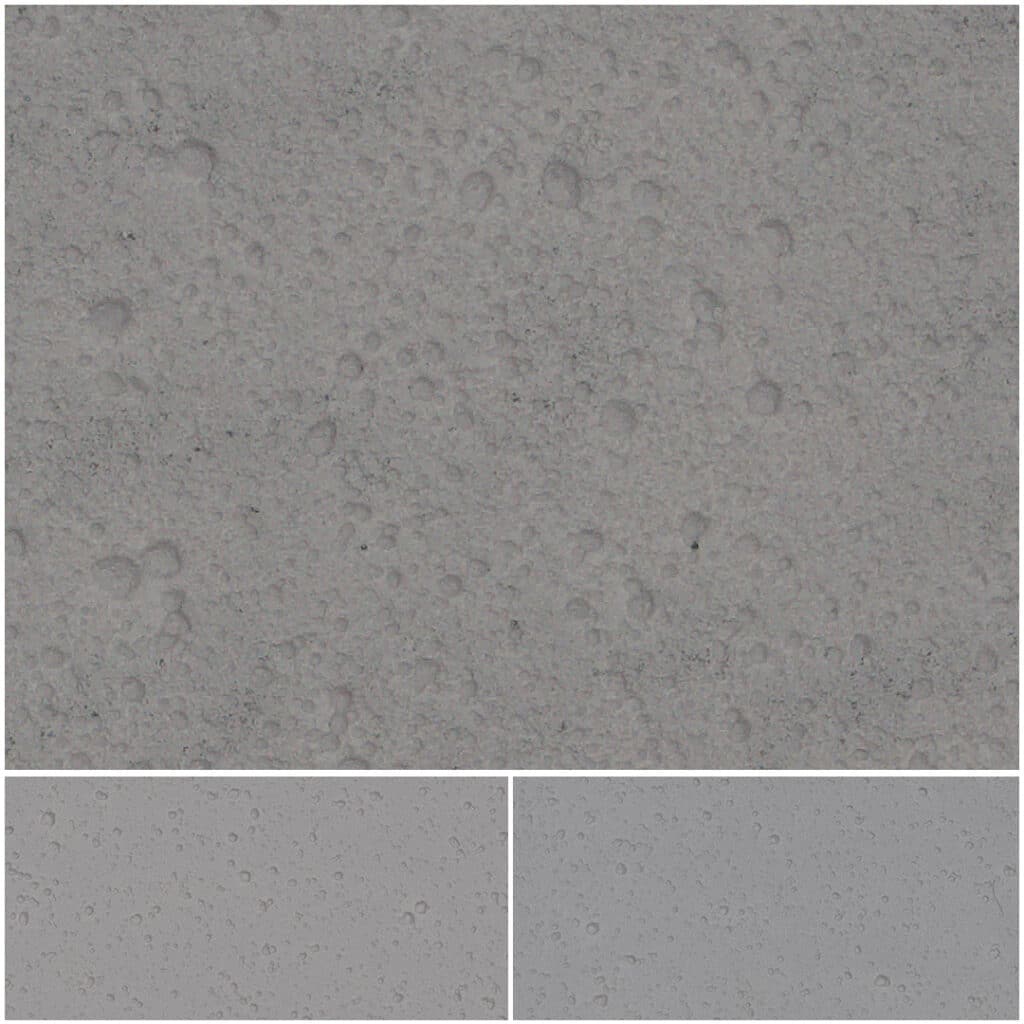 TiO2 powder surface image showcasing texture and properties for industrial applications.