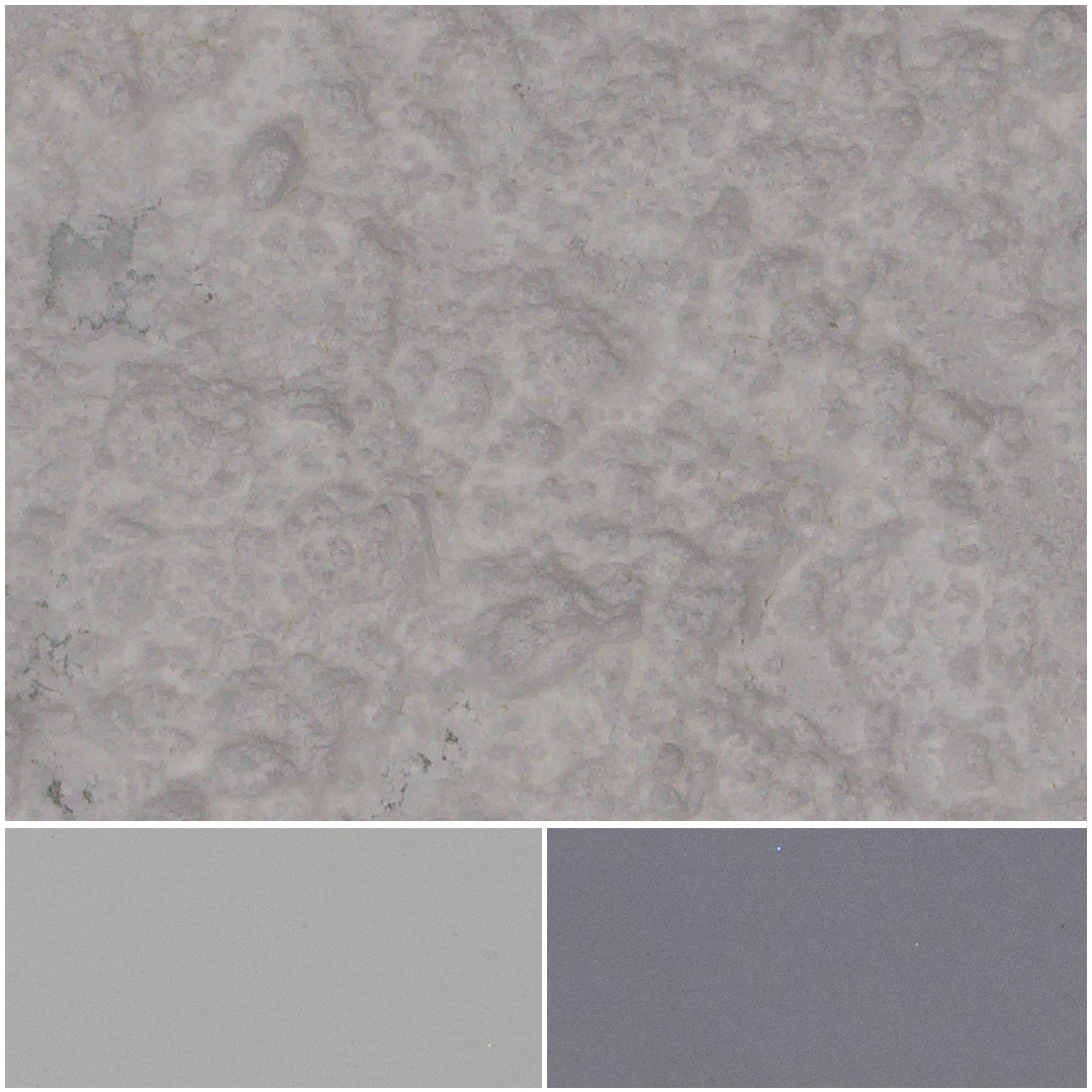 Textured surface samples of SanBornit 1014 in various gray shades.