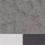 Matte SanMica surfaces in gray shades for modern interior design aesthetics.